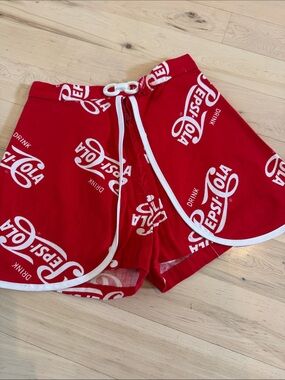 Vintage Girls Pepsi Cola Skirt Skort-70s-Handmade